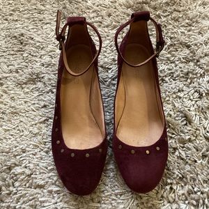 Madewell Shoes - Madewell Inez Suede Block Heels Madewell Shoes - Madewell Inez Suede Block Heels